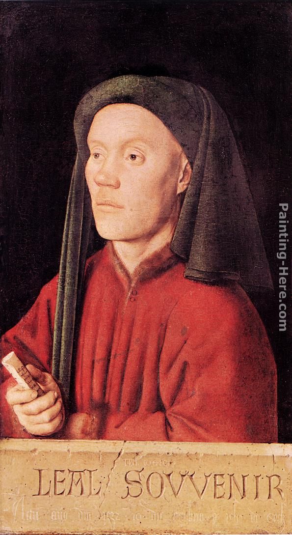 Jan van Eyck Portrait of a Young Man (Tymotheos)